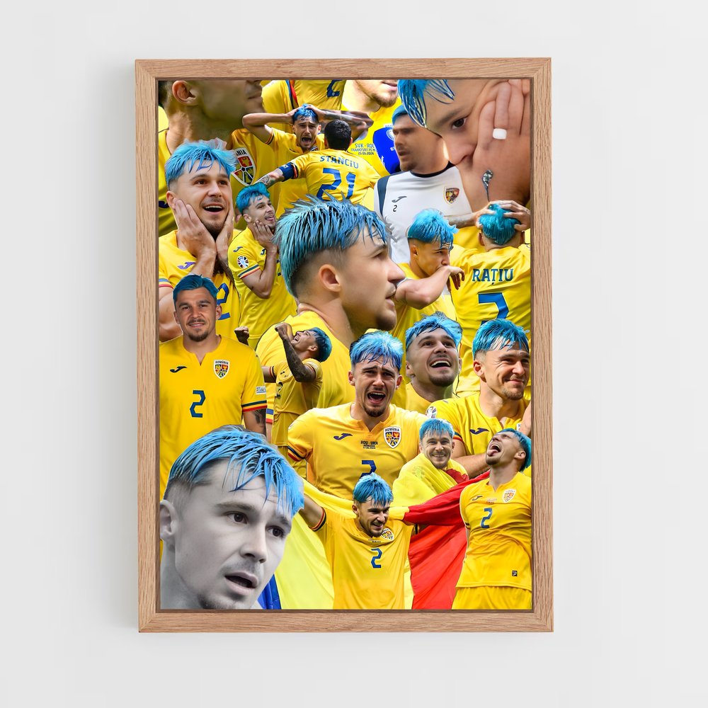 ap-romania national football team-5 cadre Bois clair