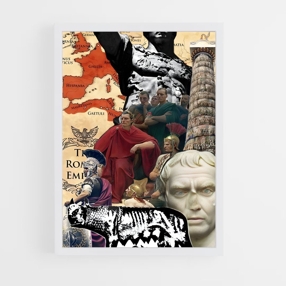 ap-romulus and remus-4 cadre Blanc