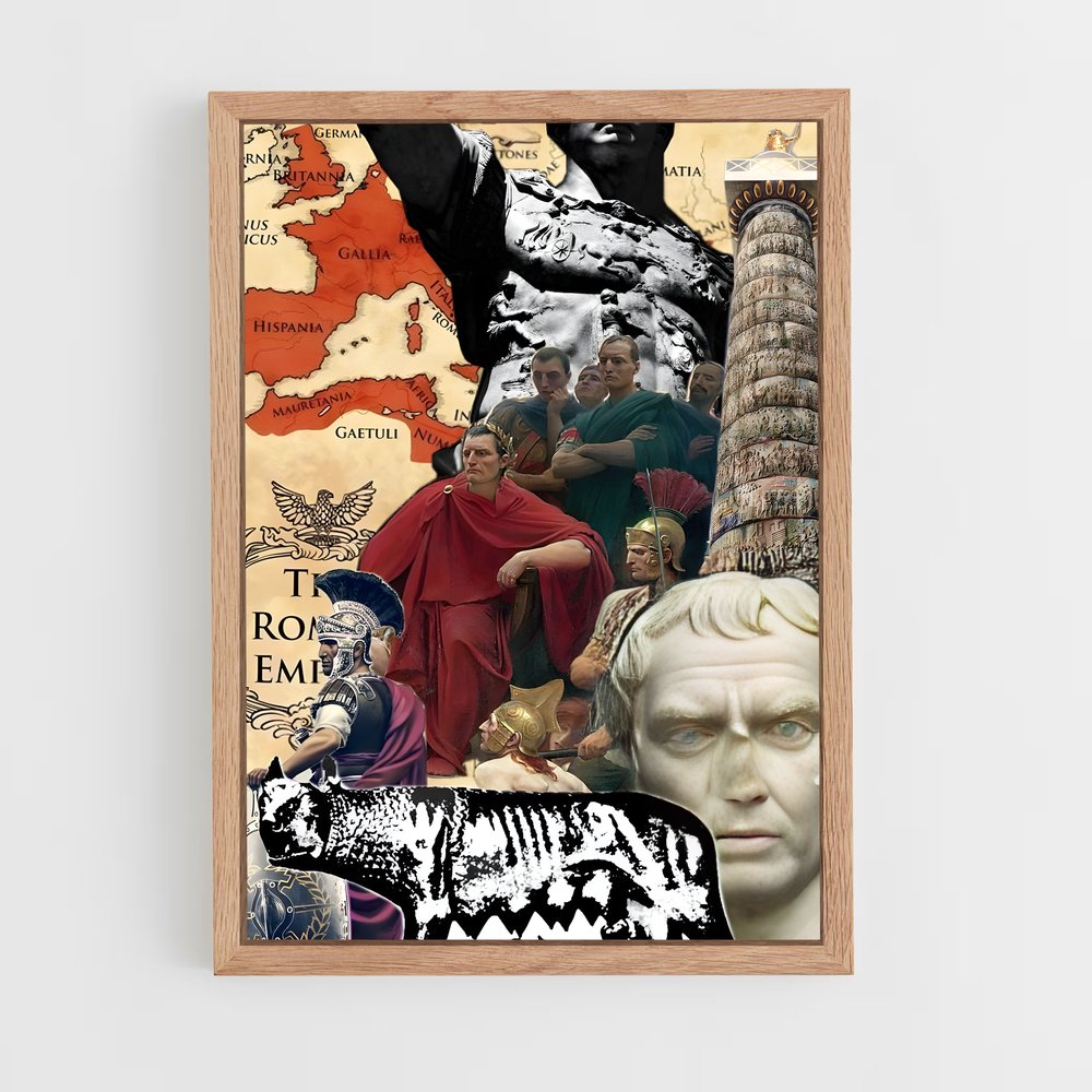 ap-romulus and remus-4 cadre Bois clair