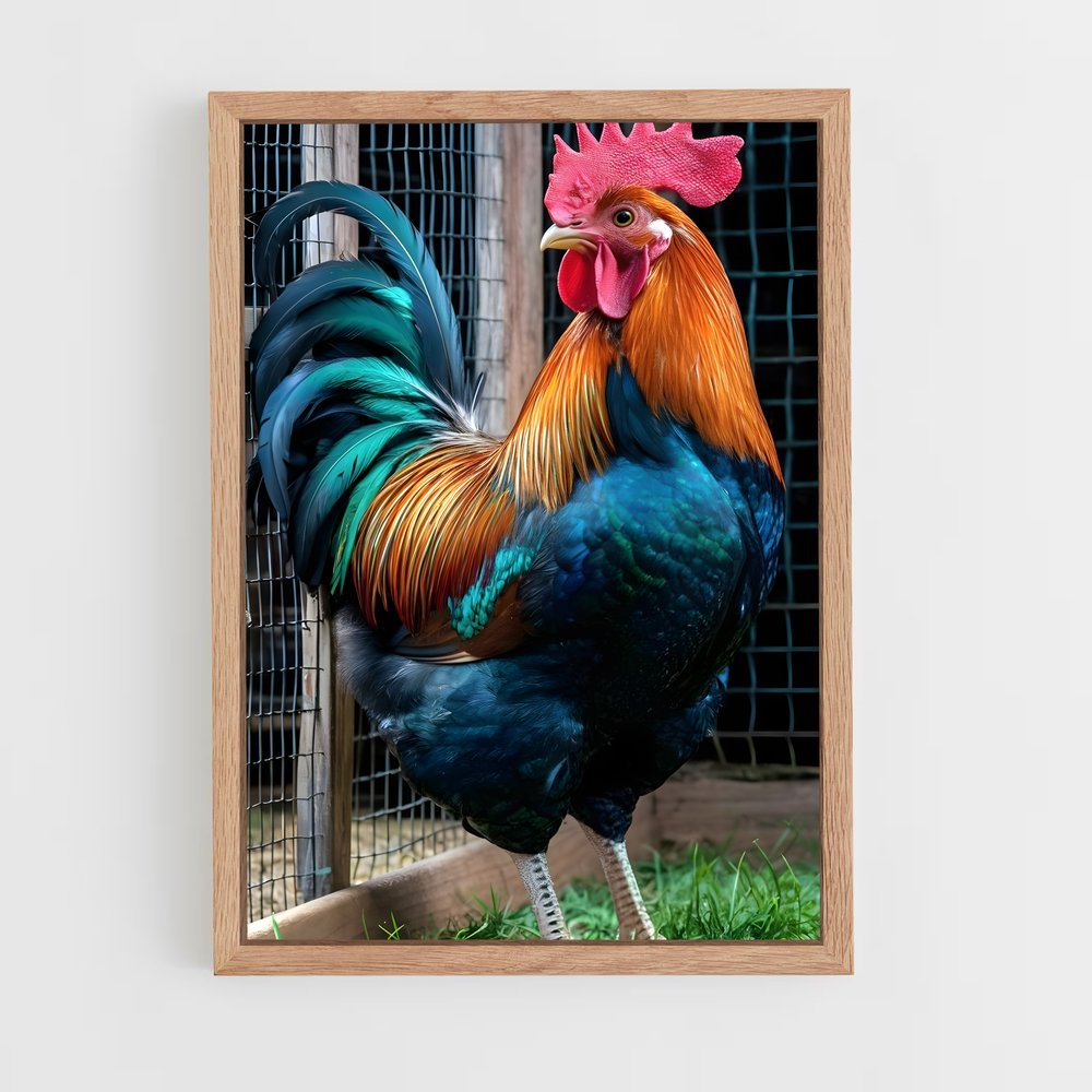 ap-rooster-1 cadre Bois clair