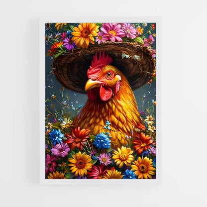 ap-rooster-4 cadre Blanc
