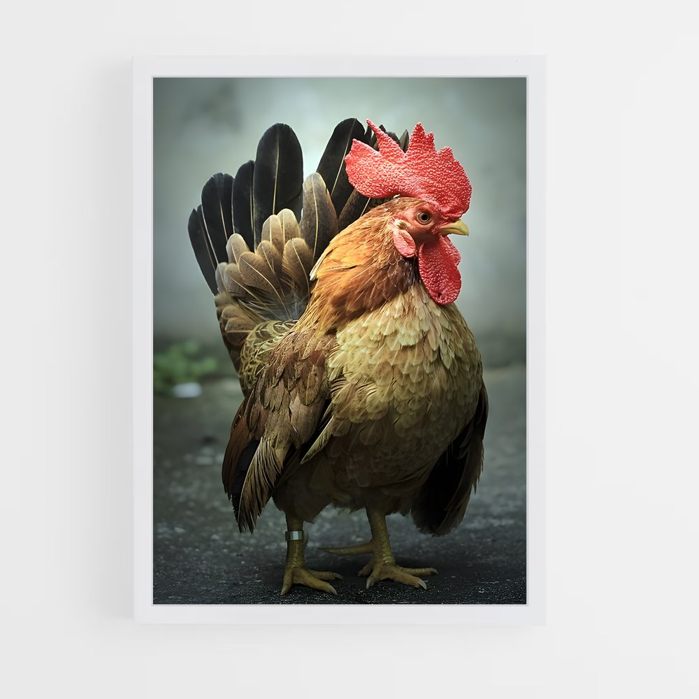 ap-rooster-5 cadre Blanc