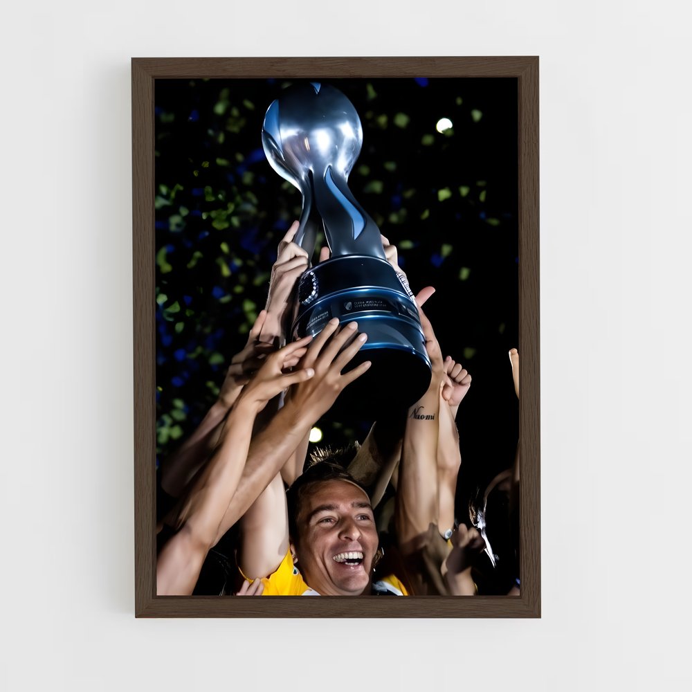 ap-rosario central-8 cadre Bois foncé