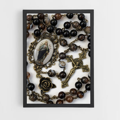 ap-rosary-9 cadre Noir