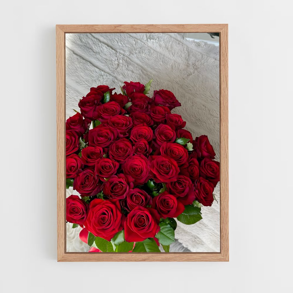 ap-rose-31 cadre Bois clair