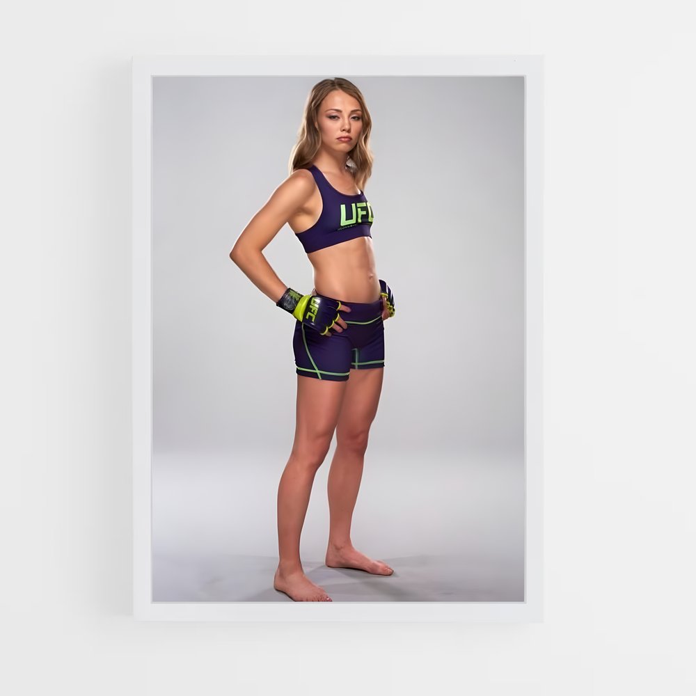 ap-rose namajunas-6 cadre Blanc