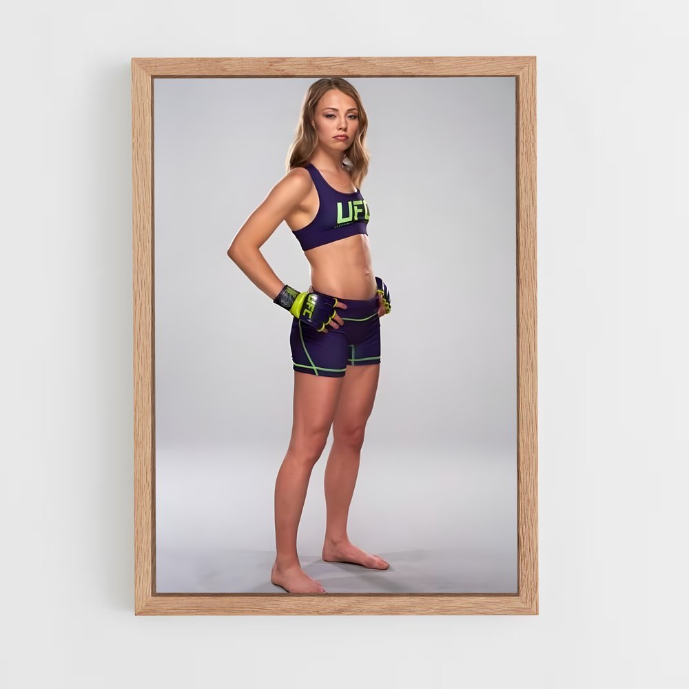 ap-rose namajunas-6 cadre Bois clair