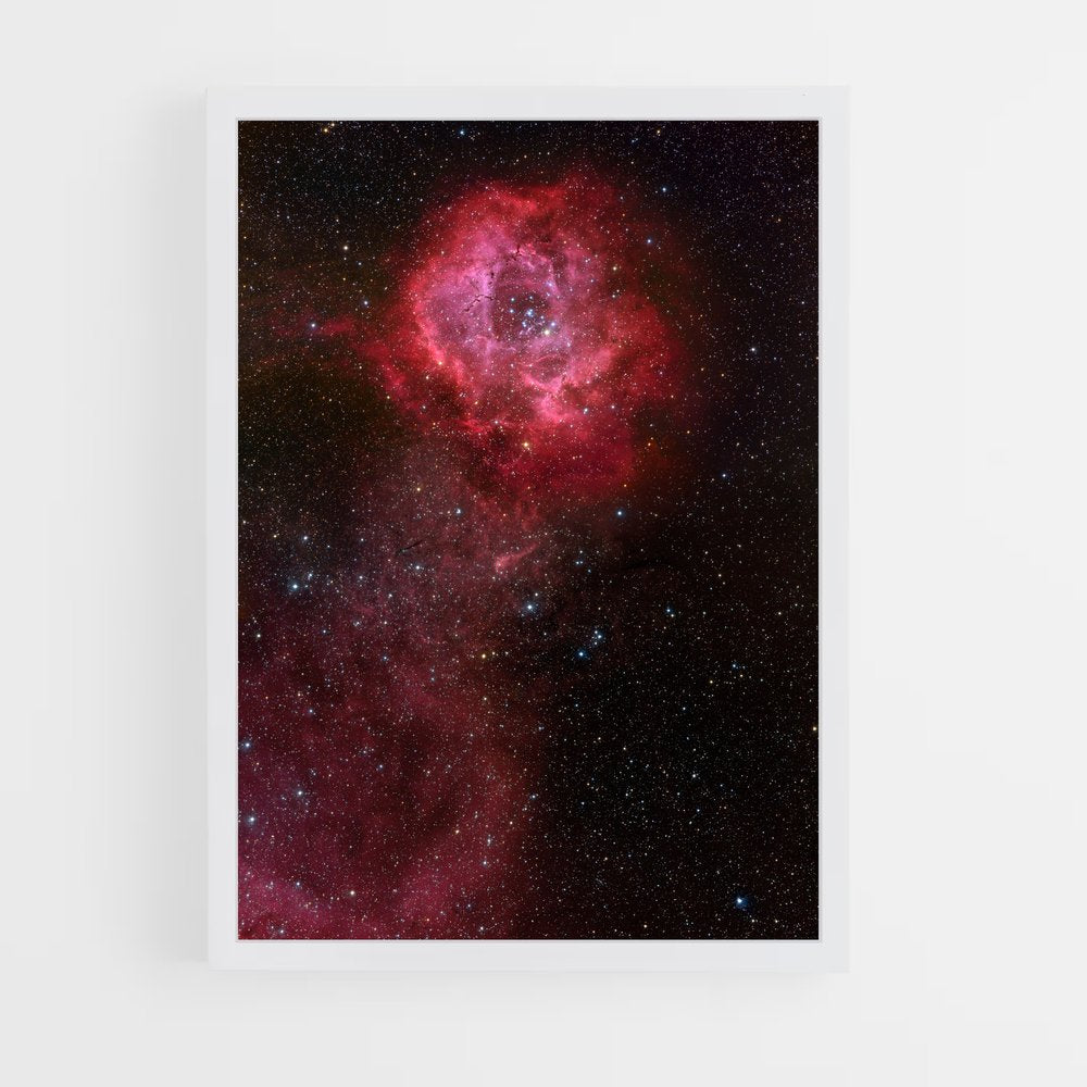 ap-rosette nebula-1 cadre Blanc