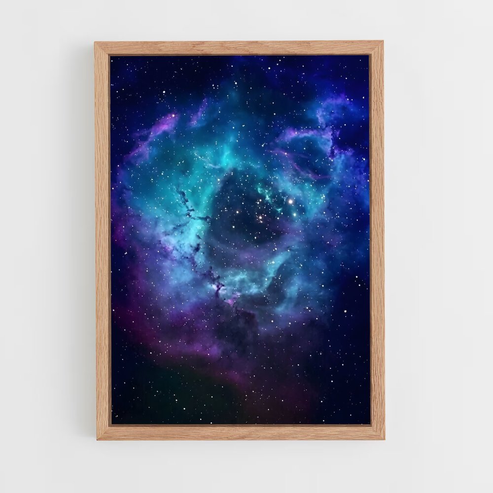 ap-rosette nebula-3 cadre Bois clair