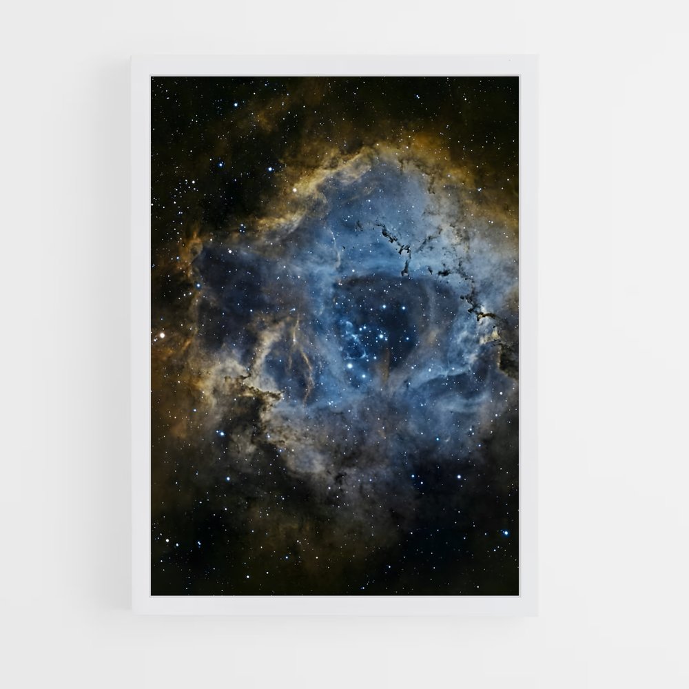 ap-rosette nebula-4 cadre Blanc