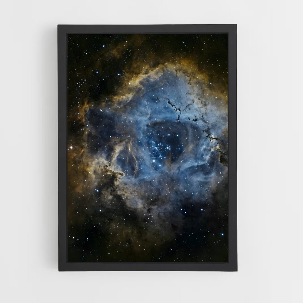 ap-rosette nebula-4 cadre Noir