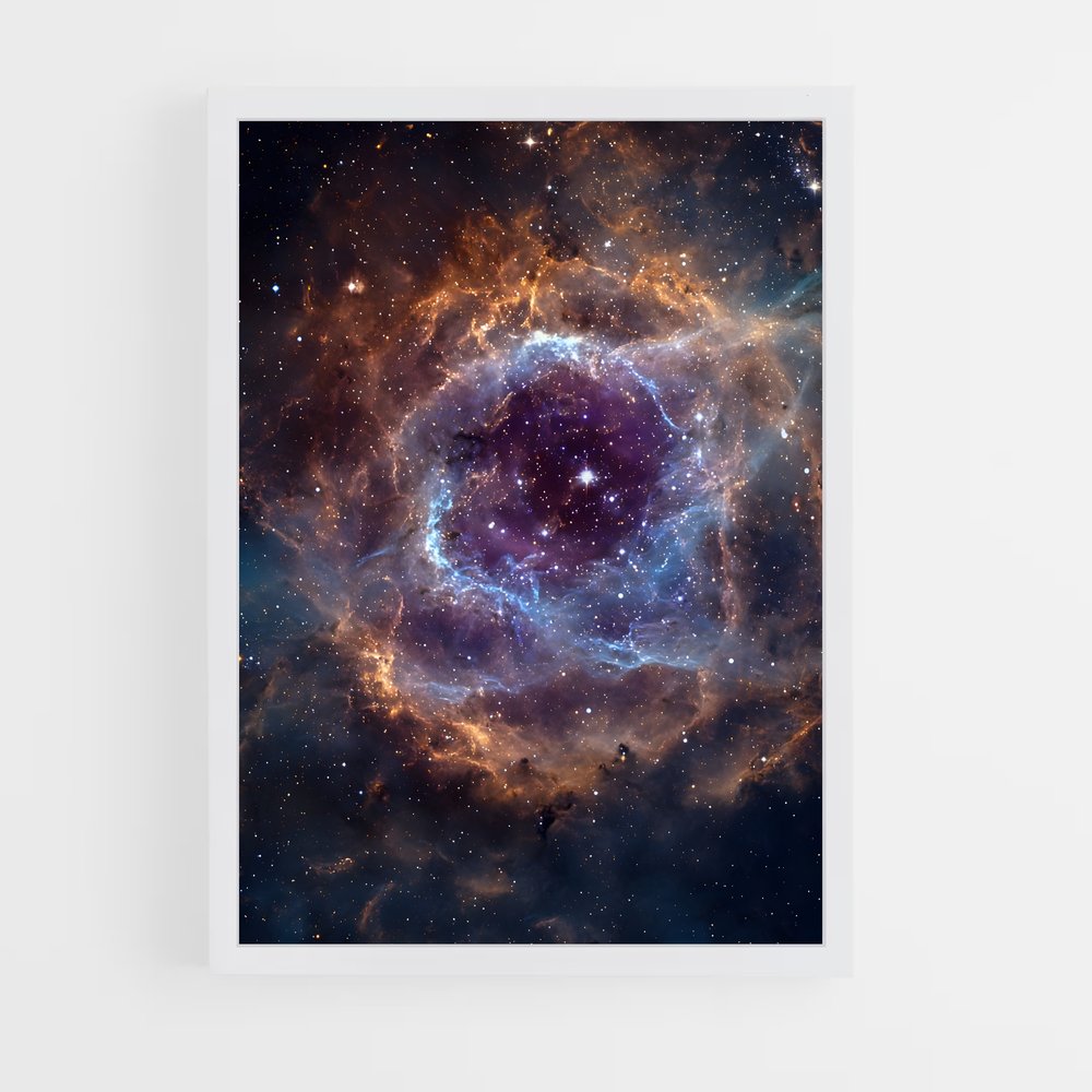 ap-rosette nebula-6 cadre Blanc