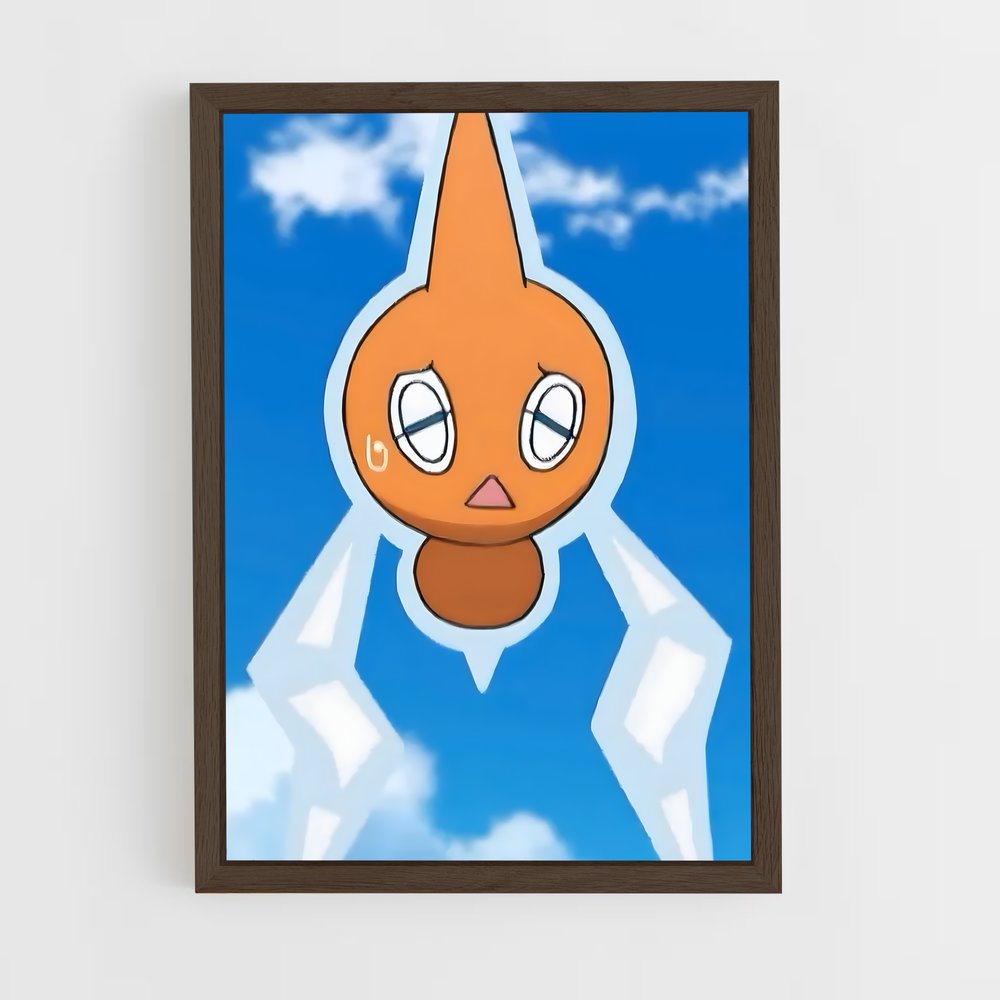 ap-rotom-3 cadre Bois foncé