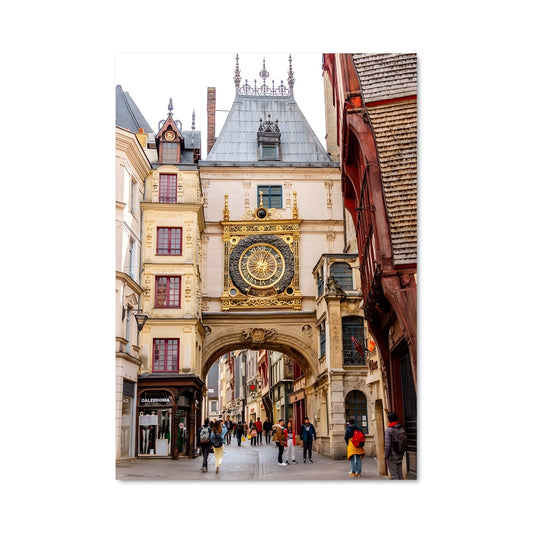 Poster L'Horloge de Rouen