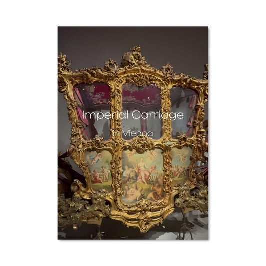 Poster Carrosse Doré