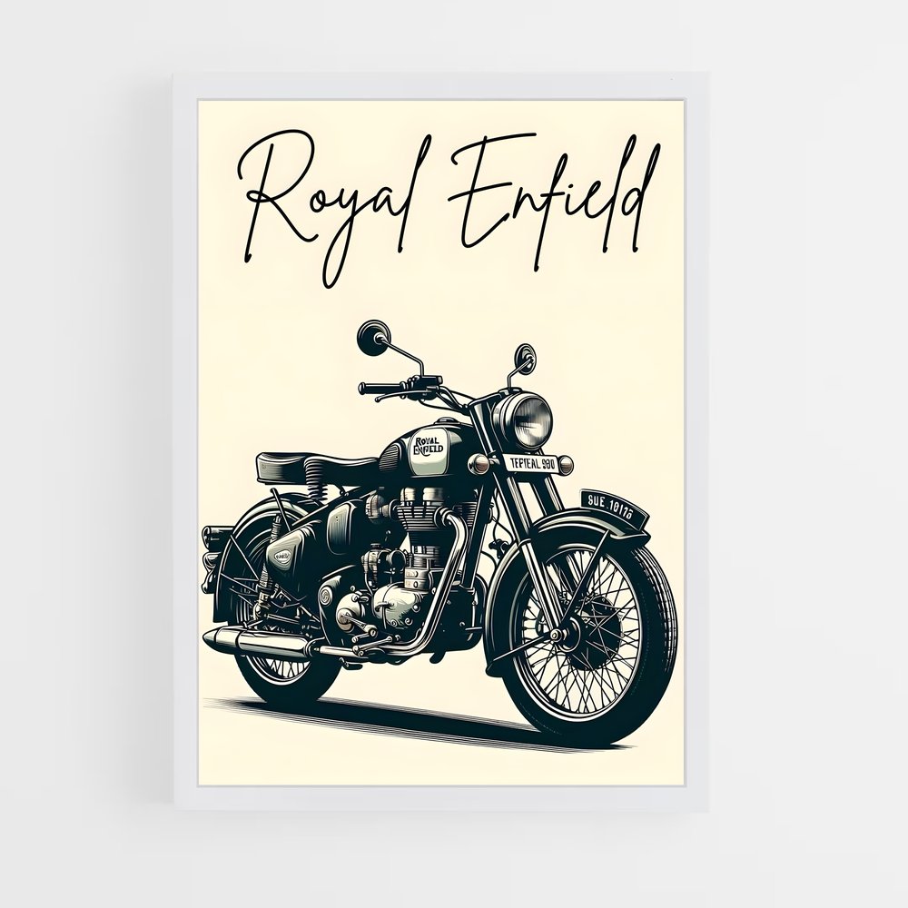ap-royal enfield-3 cadre Blanc