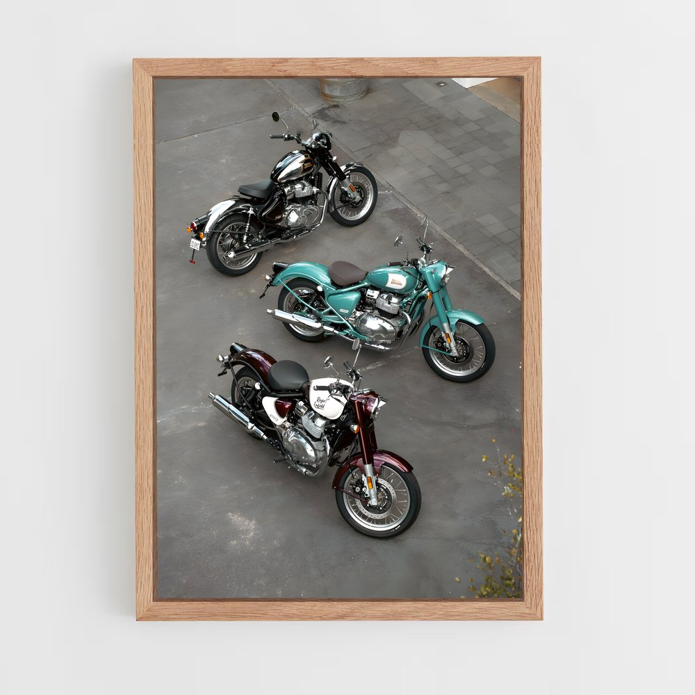 ap-royal enfield-7 cadre Bois clair