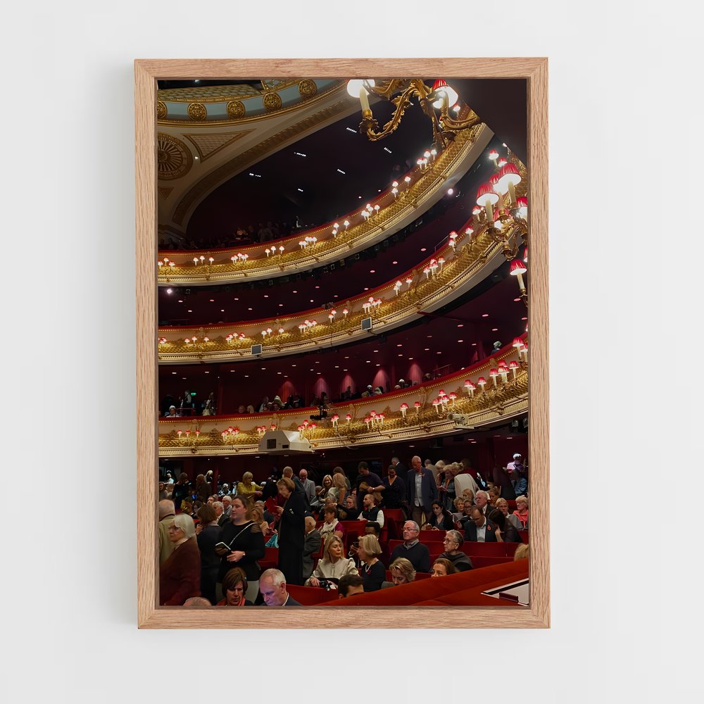 ap-royal opera house london-3 cadre Bois clair