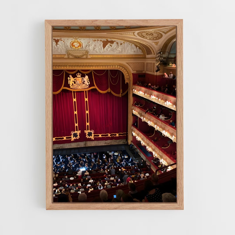 ap-royal opera house london-7 cadre Bois clair