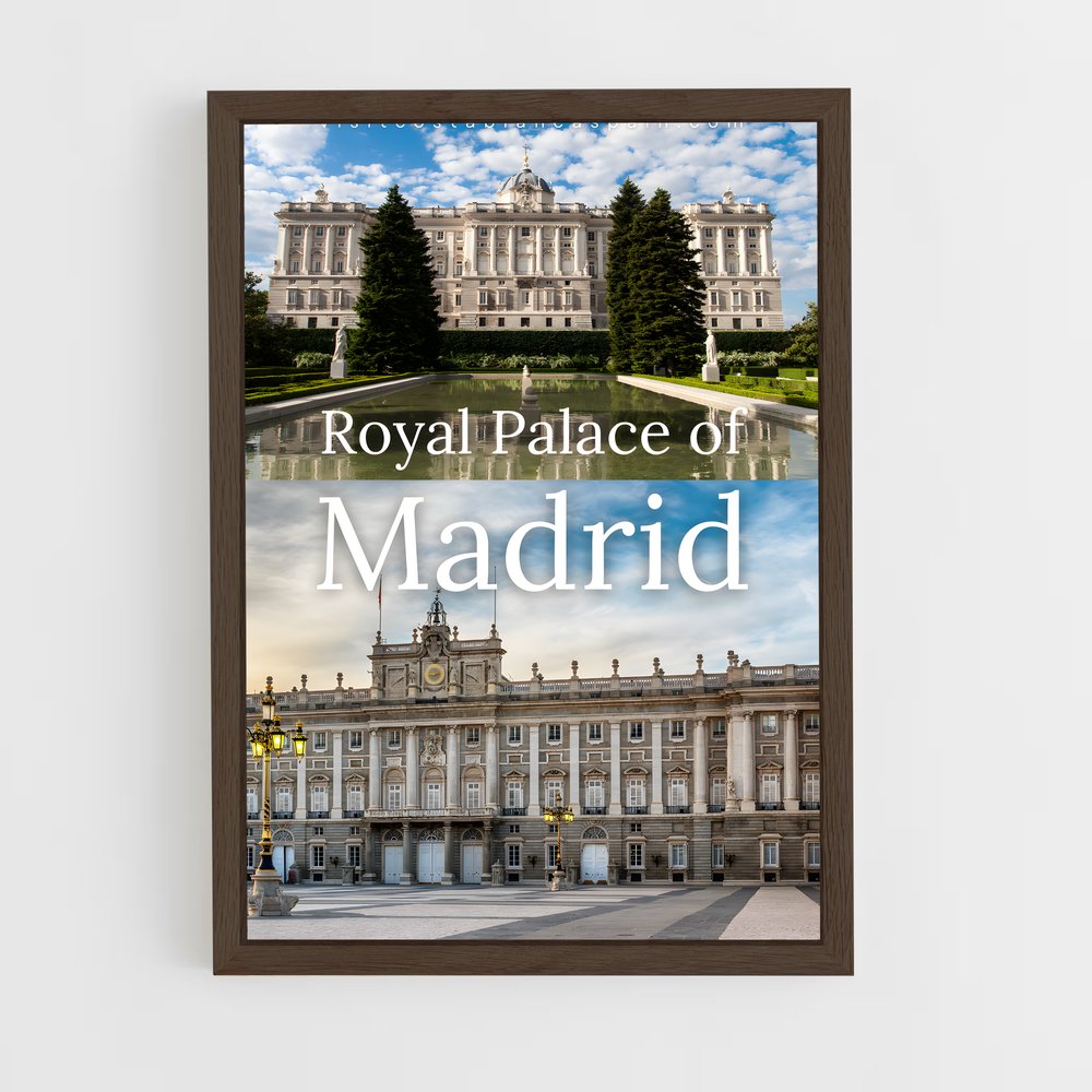 ap-royal palace madrid-2 cadre Bois foncé