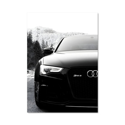 Poster Audi Noir