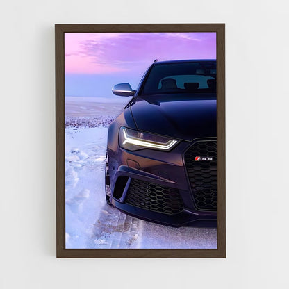 ap-rs6-3 cadre Bois foncé