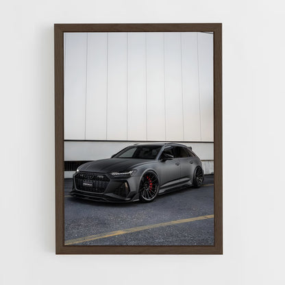 ap-rs6 c8 avant-1 cadre Bois foncé