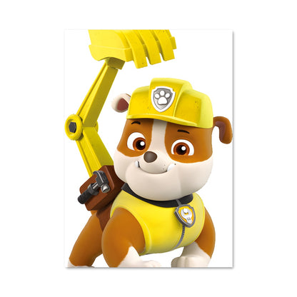 Poster Paw Patrol Rubble