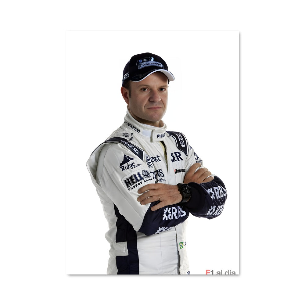 Poster Barrichello en Action