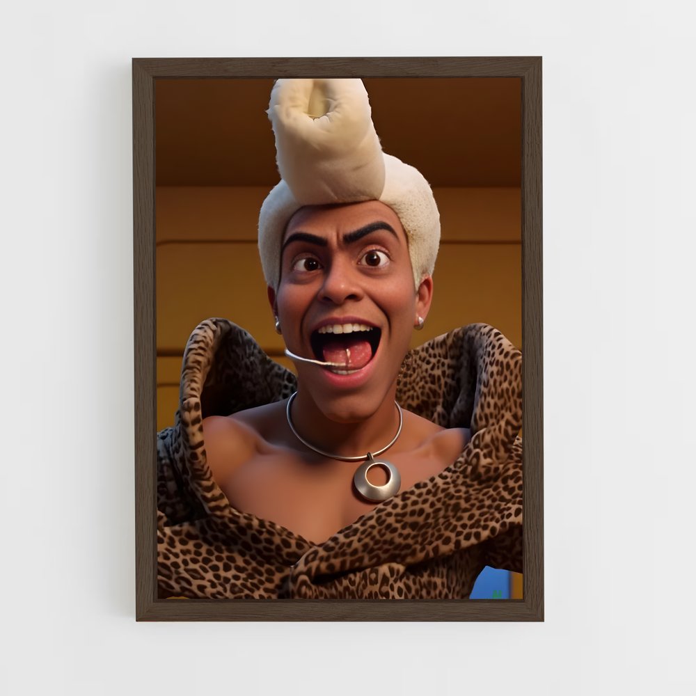 ap-ruby rhod-1 cadre Bois foncé