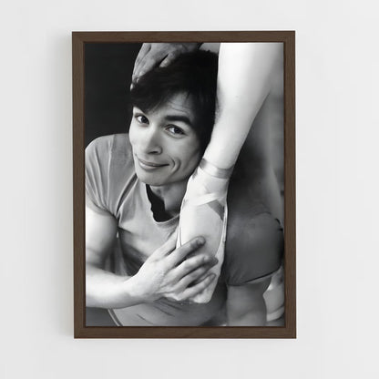 ap-rudolf nureyev-4 cadre Bois foncé