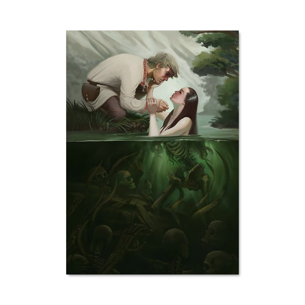 Poster L'Étreinte Aquatique