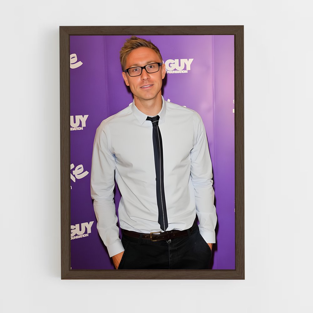 ap-russell howard-6 cadre Bois foncé