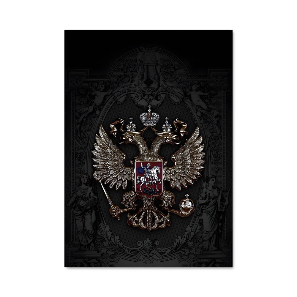 Poster Symbole de la Russie