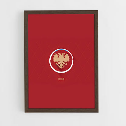 ap-russia national football team-5 cadre Bois foncé