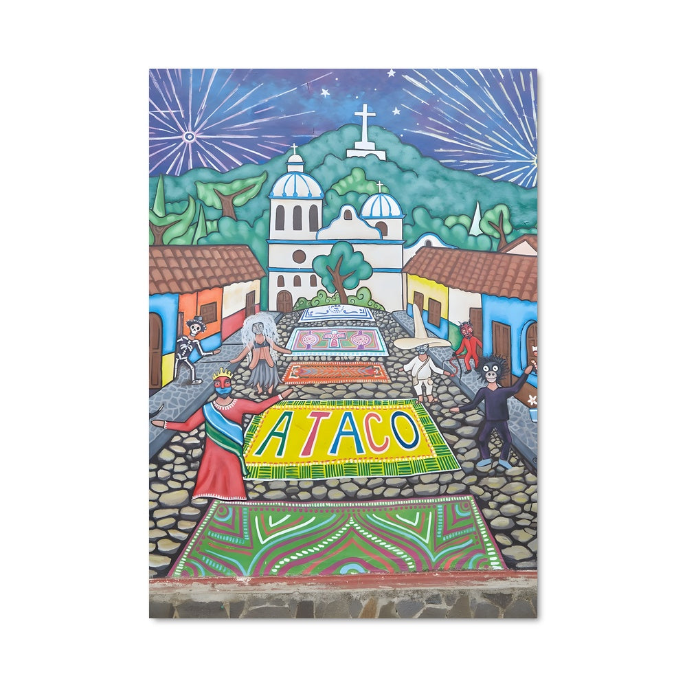 Poster Mur des Fleurs