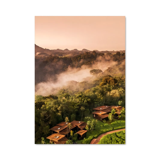 Poster Sommet Verdoyant