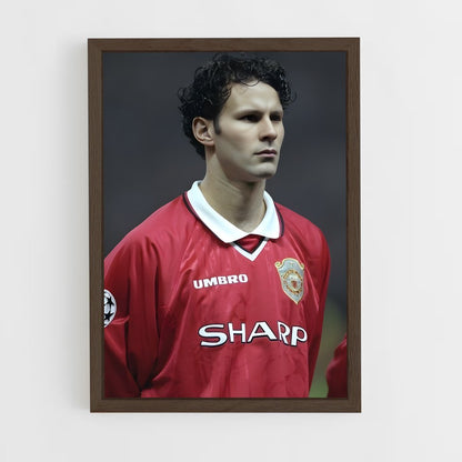 ap-ryan giggs-1 cadre Bois foncé