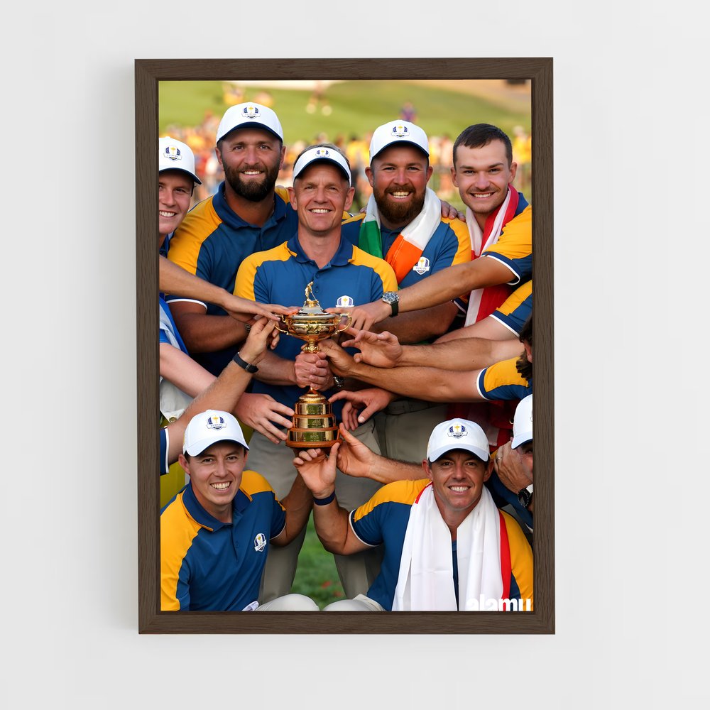 ap-ryder cup-6 cadre Bois foncé