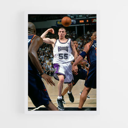 ap-sacramento kings-14 cadre Blanc