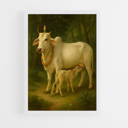 ap-sacred cow-3 cadre Blanc