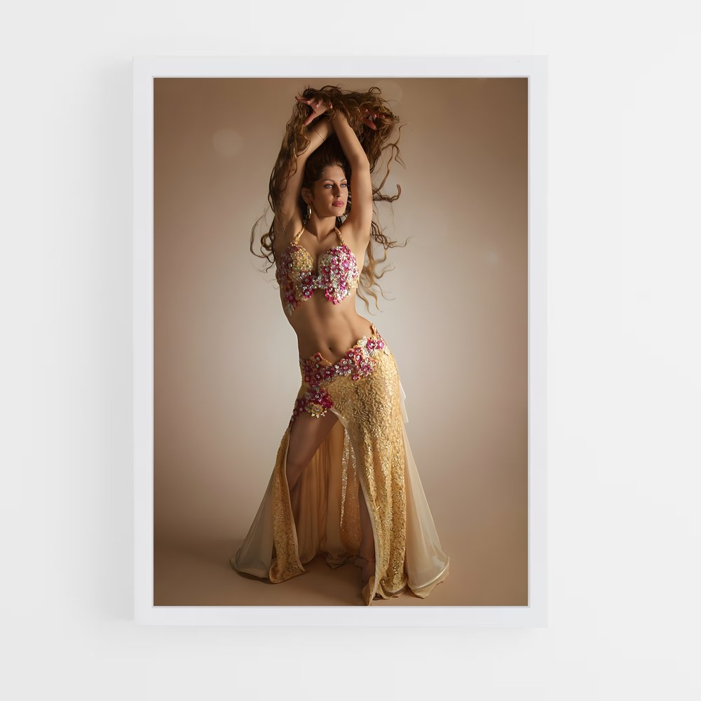 ap-sadie belly dancer-2 cadre Blanc