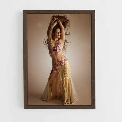ap-sadie belly dancer-2 cadre Bois foncé