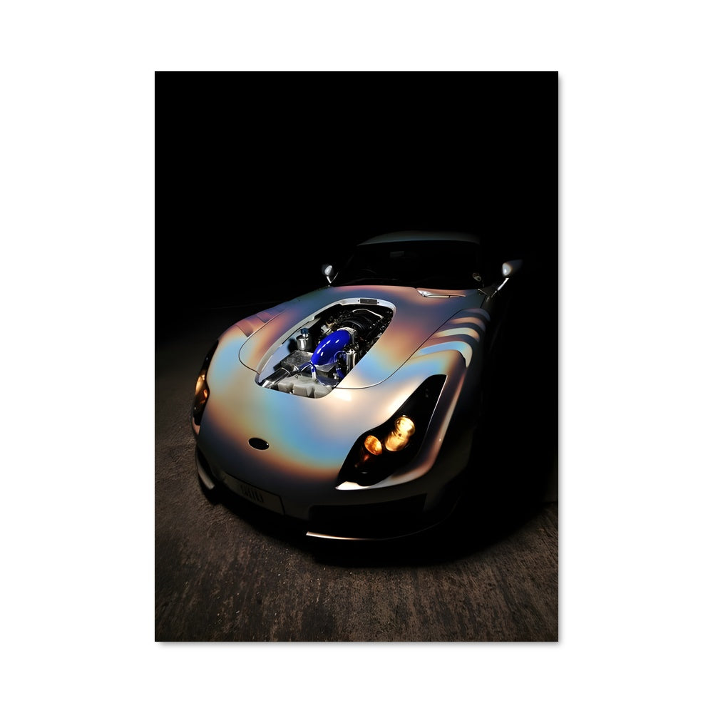 Poster Luminaire Argenté