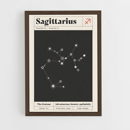 ap-sagittarius-1 cadre Bois foncé
