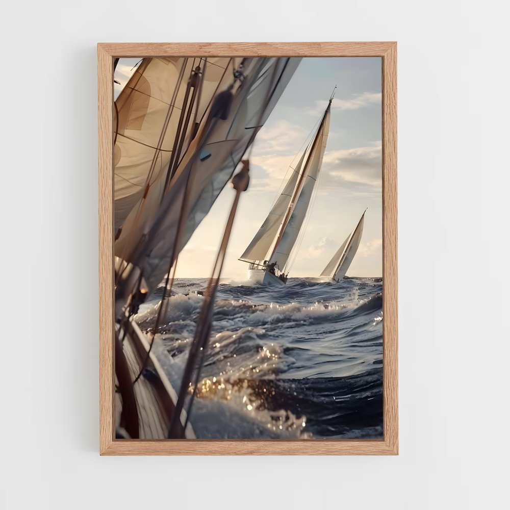 ap-sailing-2 cadre Bois clair