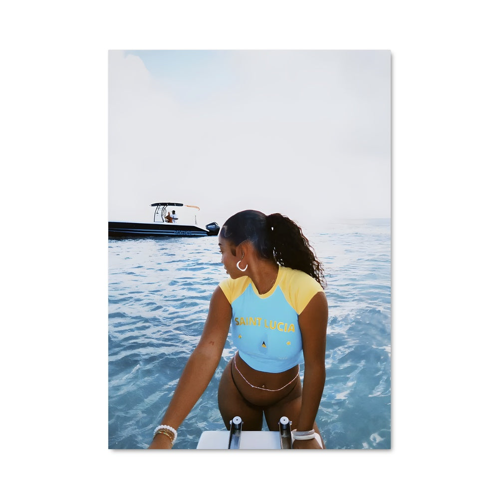 Poster Navigation en Jaune