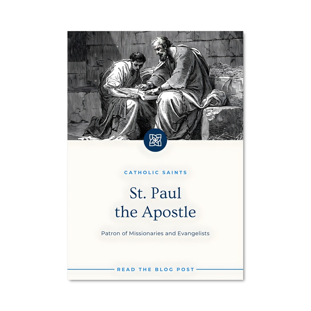 Poster Saint Paul l'Apôtre