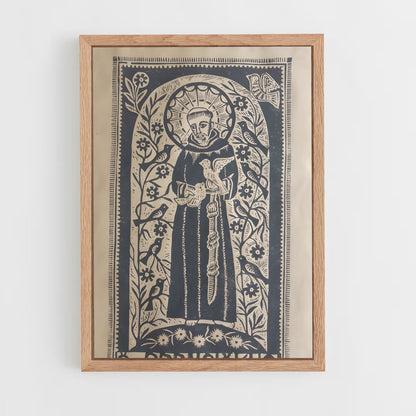 ap-saint francis-7 cadre Bois clair