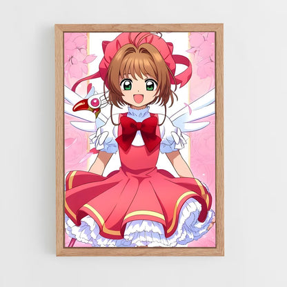 ap-sakura kinomoto-1 cadre Bois clair